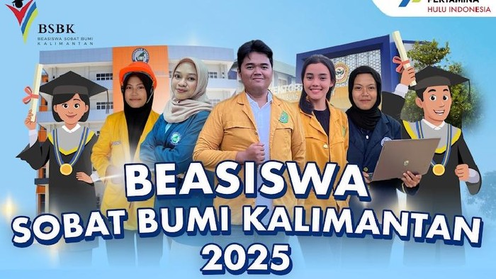 Beasiswa Sobat Bumi Kalimantan 2025.