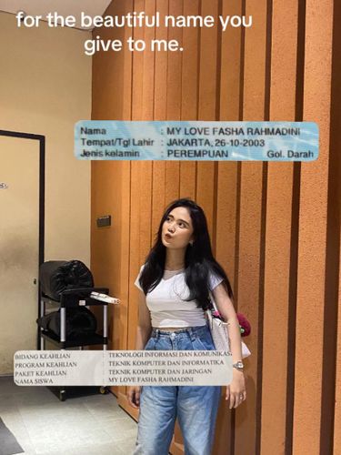 Beredar viral di media sosial, postingan seorang wanita yang bernama My Love. Bikin netizen takut untuk simpan kontaknya.