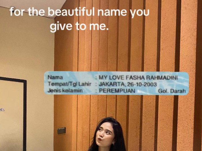 Beredar viral di media sosial, postingan seorang wanita yang bernama My Love. Bikin netizen takut untuk simpan kontaknya.