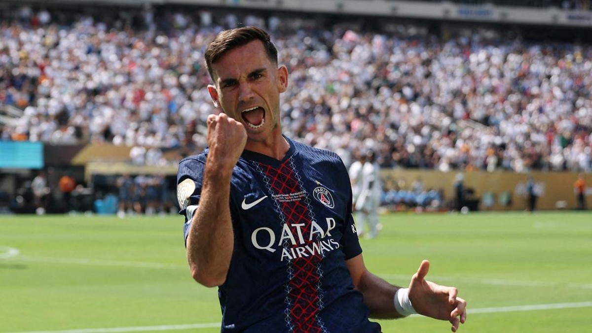 Fabian Ruiz dan Pedro Neto berebut top scorer Piala Dunia Antarklub 2025 (Foto: REUTERS/Amanda Perobelli)s