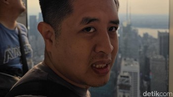 Menjajal mode portrait Galaxy Z Fold7 Foto: Adi Fida Rahman/detikINET