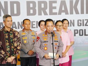 Video Kapolri Groundbreaking 9 Dapur SPPG Polda Riau, Komitmen Dukung MBG