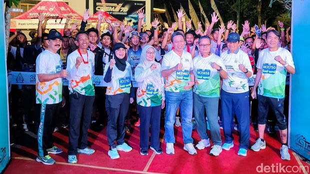 Kebumen Geopark Trail Run 2025 sukses digelar pada Minggu (13/7/2025) pagi.