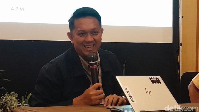 Kepala Departemen Business Support Pegadaian Kantor Wilayah I Medan, Andya Fauzi (Nizar/detikcom)