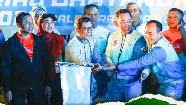 Riau Bhayangkara Run 2025 sukses digelar di Kota Pekanbaru, Riau, Minggu (13/7/2025).