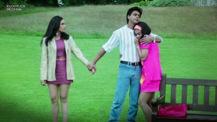 Shah Rukh Khan di Kuch Kuch Hota Hai (1998).