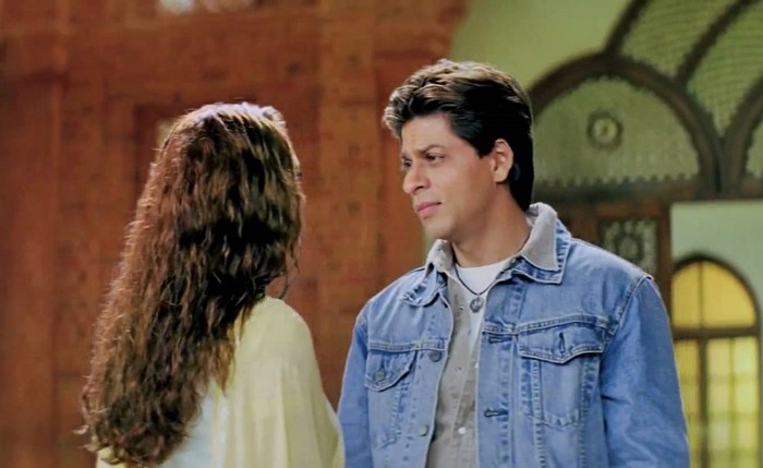 Shah Rukh Khan di Veer-Zara (2004).