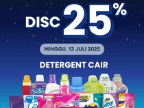 Serbu! Belanja Deterjen Diskon Gede-gedean di Transmart Full Day Sale