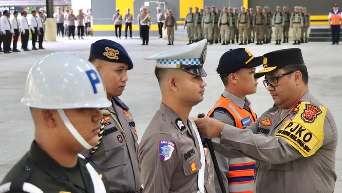 Apel pasukan Operasi Patuh Seulawah di Mapolda Aceh. (dok Polda Aceh)