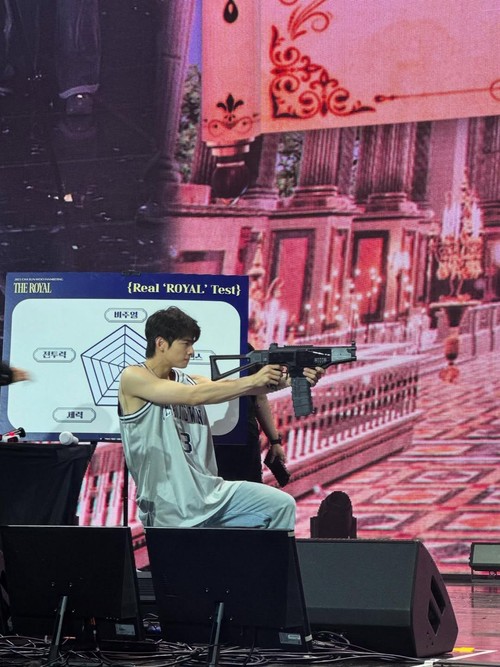Fanmeeting Cha Eun Woo The Royal digelar Sabtu (12/7/2025) di Peace Hall, Universitas Kyung Hee, kawasan Dongdaemun, Seoul, Korea Selatan.