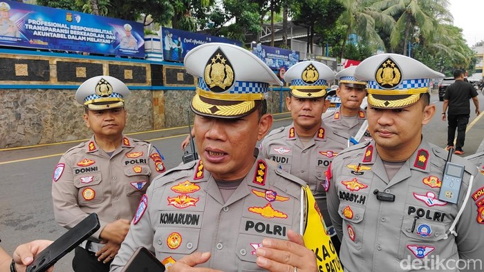Dirlantas Polda Metro Jaya, Kombes Komaruddin. (Kurniawan/detikcom)