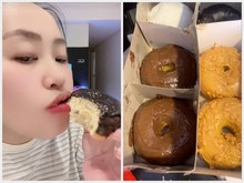 Penampakan Donat Pinkan Mambo seharga Rp 200 Ribu Sekotak