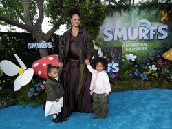 Foto: Momen Langka Rihanna Ajak 2 Anaknya ke Karpet Merah, Modis Pakai Dior