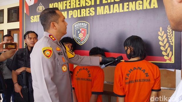 Anggota geng motor sekaligus pelaku pembacokan polisi di Majalengka