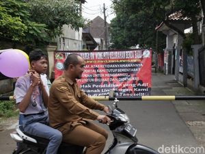 Hari Pertama MPLS, Akses ke SMAN 3 Tangsel Diportal