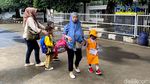 Keseruan Bocah Sambut Hari Pertama Sekolah di SDN 0001 Merdeka