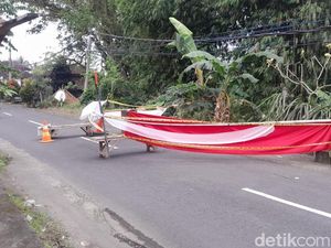Jalan Ambles di Kerambitan Tabanan Mulai Diperbaiki Besok