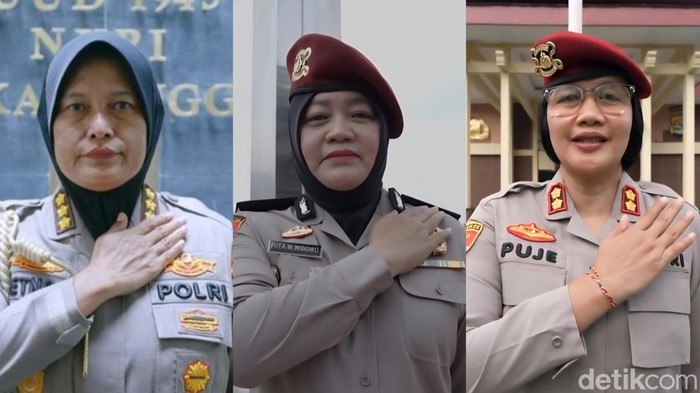 Kandidat Hoegeng Awards 2025, Kombes Retno Prihawati, Kombes Rita Wulandari dan AKBP Ni Made Pujewati