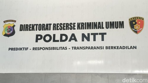 Kantor Polda NTT beberapa waktu lalu. (Yufengki Bria/detikBali)