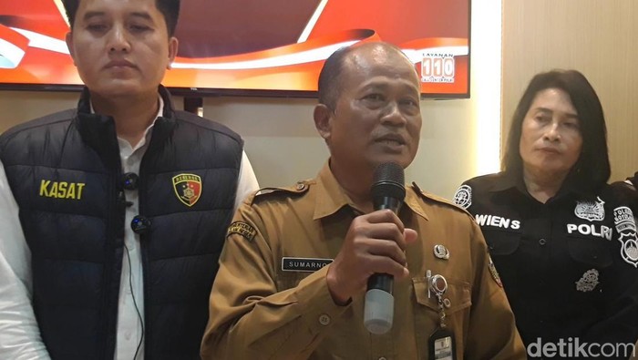 Kepala Dinas Sosial Kabupaten Boyolali, Sumarno, dalam pers rilis di Mapolres Boyolali, Senin (14/7/2025).