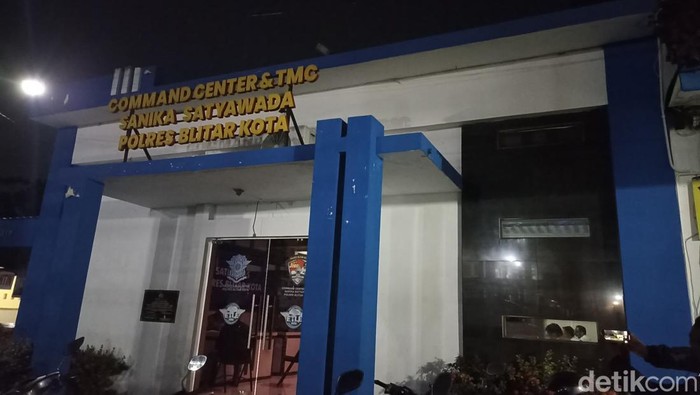 Ruang di Mapolres Blitar yang dipakai KPK untuk memeriksa saksi dugaan korupsi hibah pokmas Jatim
