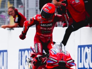 Pacu Jalur Sampai di Lintasan MotoGP, Jadi Selebrasi Marc Marquez