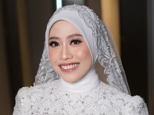 Megawati Hangestri Manglingi di Ngunduh Mantu, Flawless Dengan Soft Glam Look