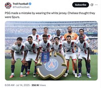 Meme Chelsea PSG