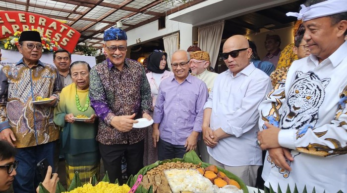 Peringatan Milangkala Kahiji (Ulang Tahun Pertama) MMS, di Bandung, Minggu (13/7/2025).