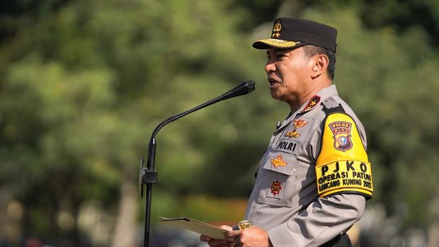 Polda Riau menggelar Operasi Patuh Lancang Kuning 2025, Senin (14/7/2025).