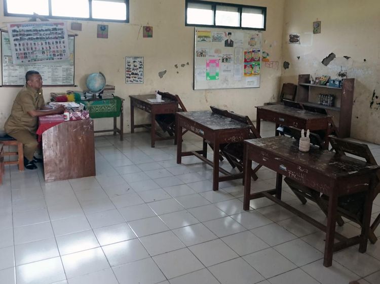 Potret SDN Kranggan 01 Batang yang Tak Ada Siswa Baru Sama Sekali