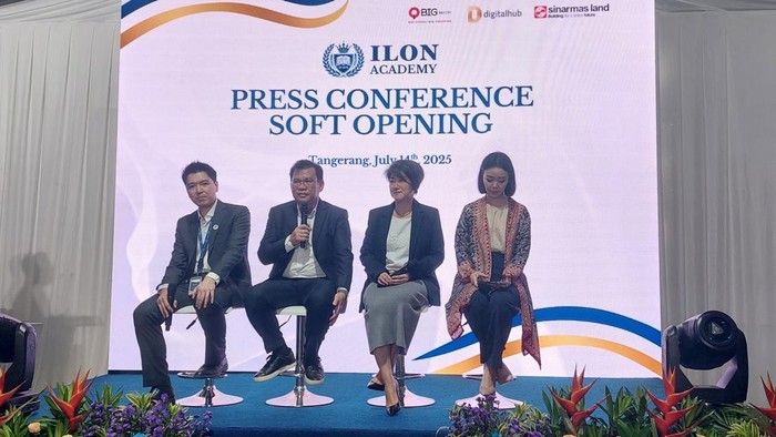 Press Conference ILON Academy-Sinar Mas Land/Almadinah Putri-detikcom