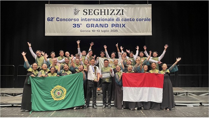 PSM Unpar Juara Utama Kompetisi Paduan Suara Dunia di Italia