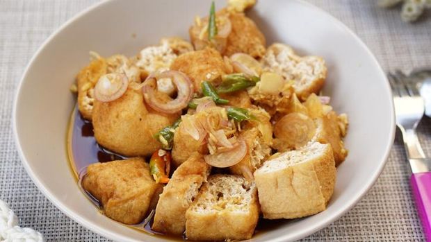 Resep tahu gejrot yang enak buat camilan
