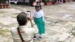 Keseruan Bocah Sambut Hari Pertama Sekolah di SDN 0001 Merdeka
