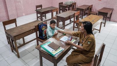 Sepi Peminat, SD di Solo Ini Hanya Dapat Satu Murid Baru