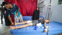 Krisis kemanusiaan di Gaza kian memburuk, bahkan akses terhadap air bersih pun tak lagi aman. Reuters/Stringer