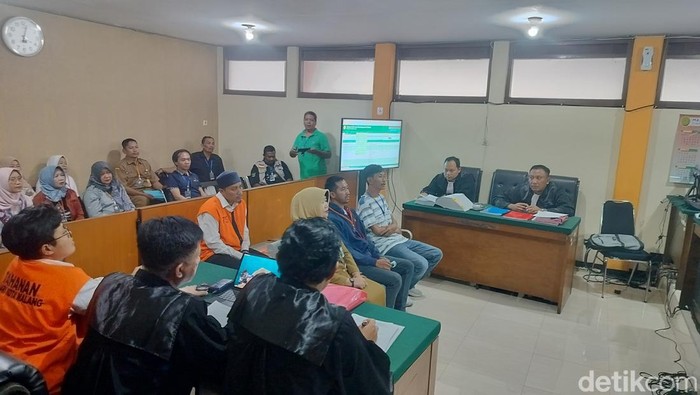 Sidang kasus TPPO dengan korban calon pekerja migran di Kota Malang.