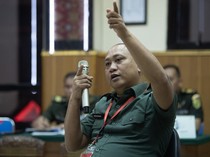 Terdakwa Kopda Bazarsah Akui Tembak Polisi karena Panik dan Terancam Saat Gerebek Judi
