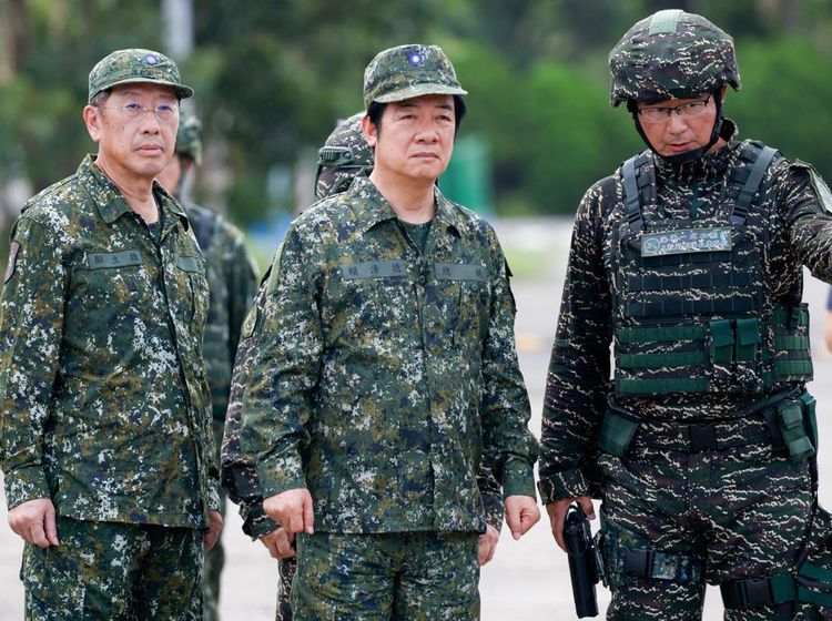 Taiwan Gelar Latihan Militer Han Kuang, Presiden Lai Tinjau Langsung Kesiapan Tempur