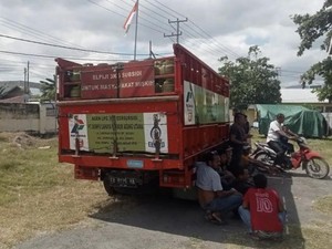 Warga Bima Sandera Truk LPG 3 Kg gegara Gas Langka