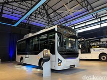 Bus Listrik Buatan Laksana Meluncur, TKDN 41%
