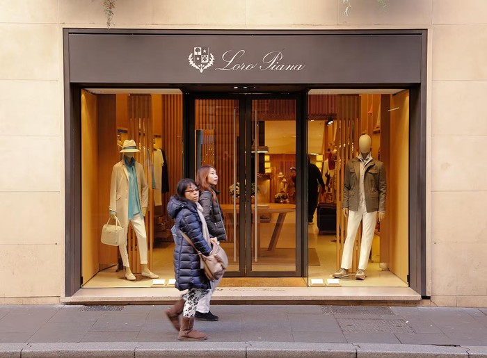 Butik Loro Piana di Roma Italia Butik Loro Piana di Roma Italia