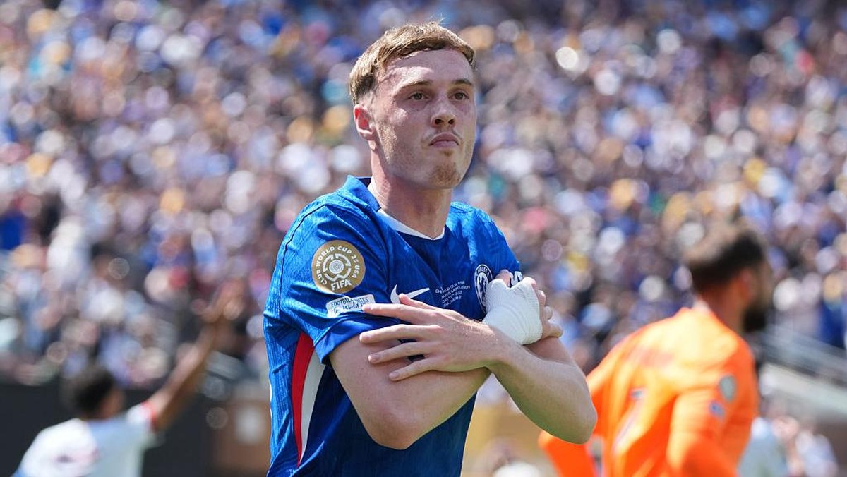 Cole Palmer di final Piala Dunia Antarklub 2025. (Foto: Etsuo Hara/Getty Images)
