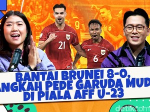 Bantai Brunei 8-0, Langkah Pede Garuda Muda di Piala AFF U-23