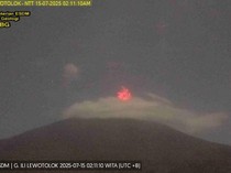 Gunung Ile Lewotolok Meletus 62 Kali, Gemuruh Terdengar hingga Larantuka