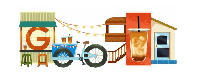 Google Doodle Kopi Susu Gula Aren