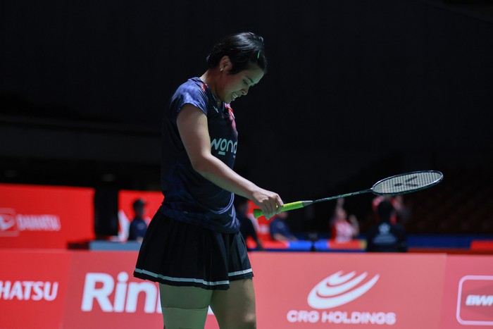 Gregoria Mariska Tunjung langsung kalah di babak pertama Japan Open 2025.