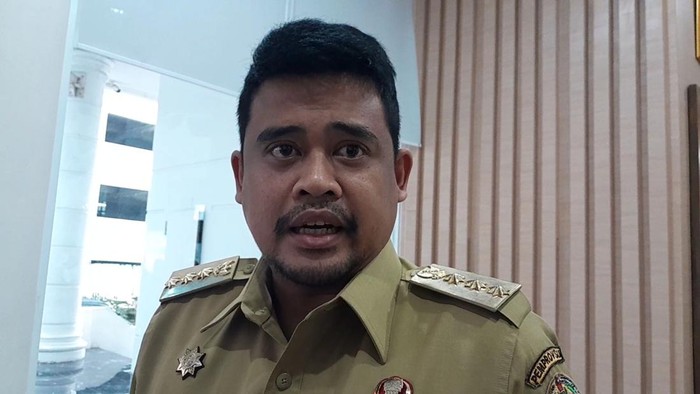 Gubernur Sumut Bobby Nasution. (Nizar Aldi/detikSumut)