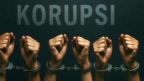 Ilustrasi korupsi